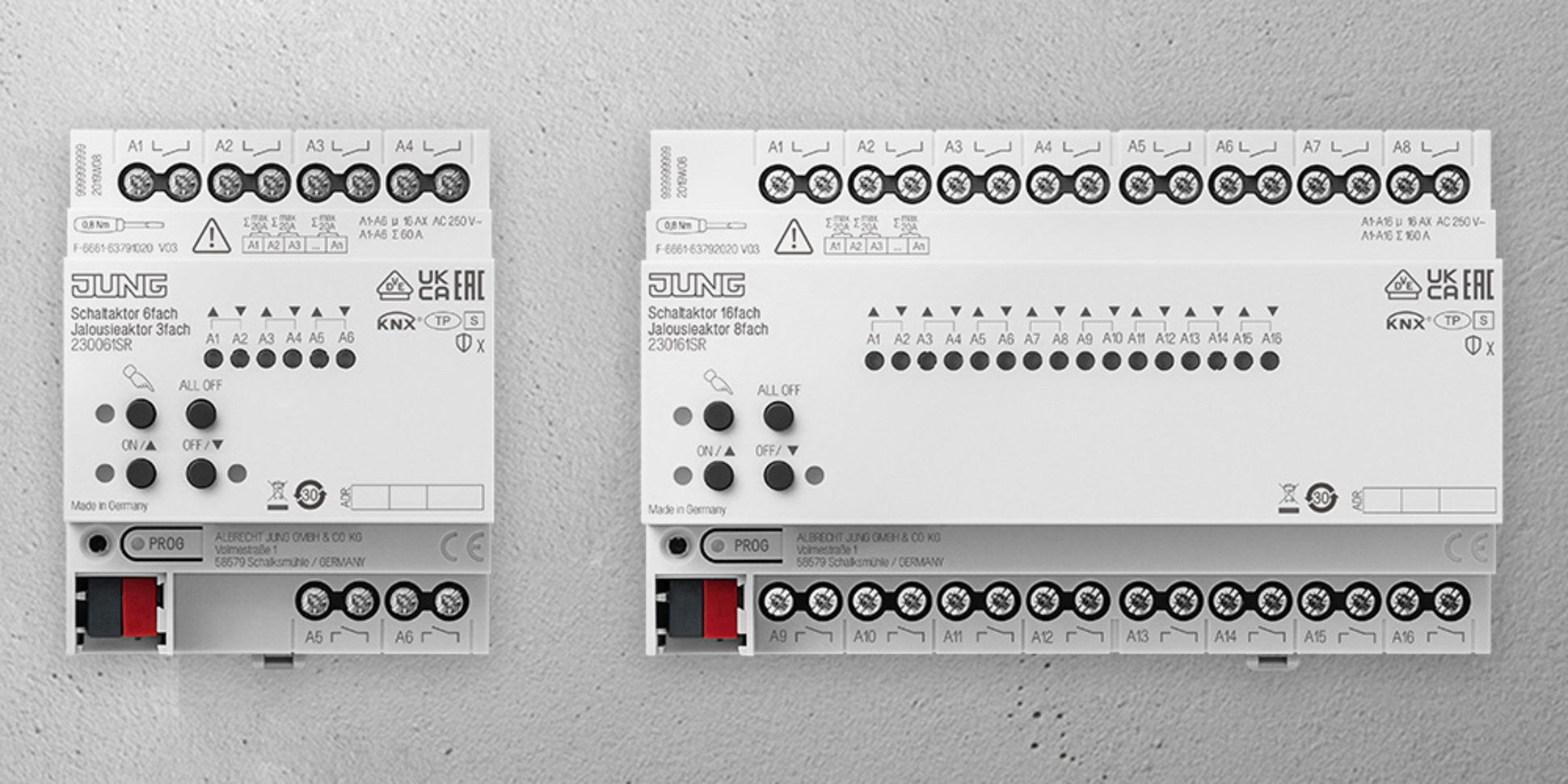 KNX Schalt- und Jalousieaktoren bei FESHA Elektrotechnik GmbH in Selb